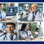 Doctors using AI chatbots and robots