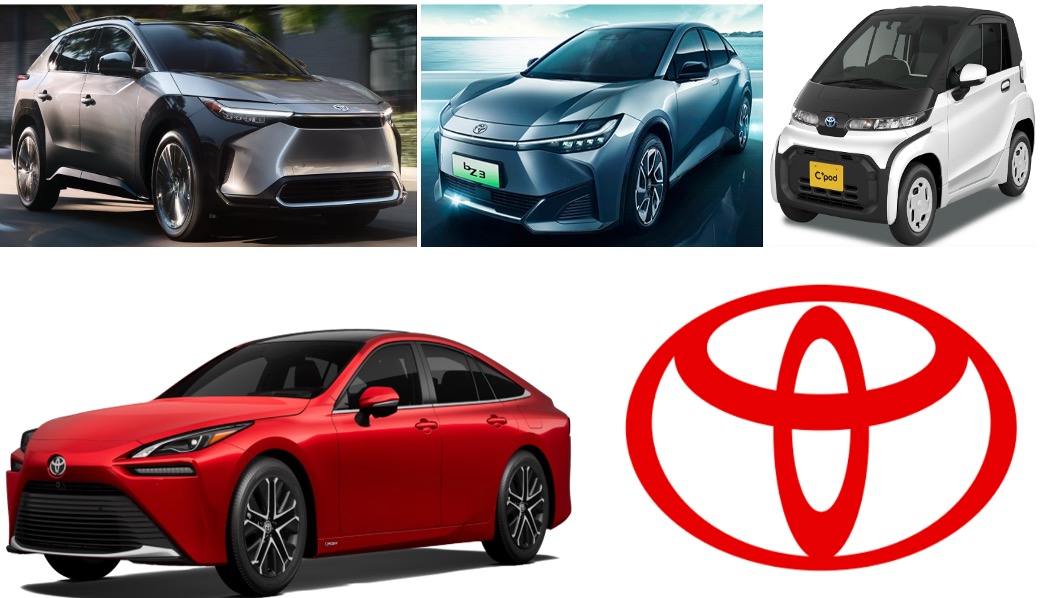 Toyota's current EVs - Thumbnail Image