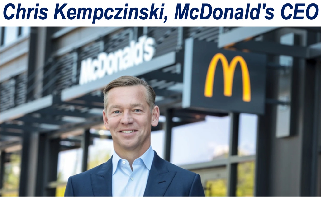 Chris Kempczinski, McDonald's CEO.