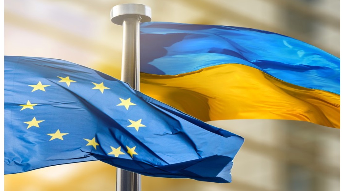 EU and Ukraine flags - thumbnail image