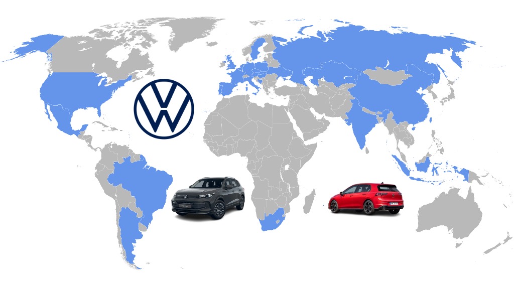 Volkswagen and map - thumbnail image