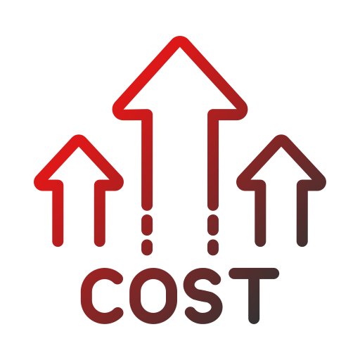 High costs icon