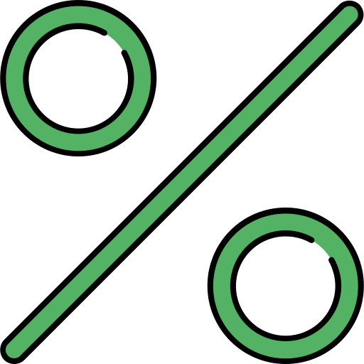 Percentage Difference Icon