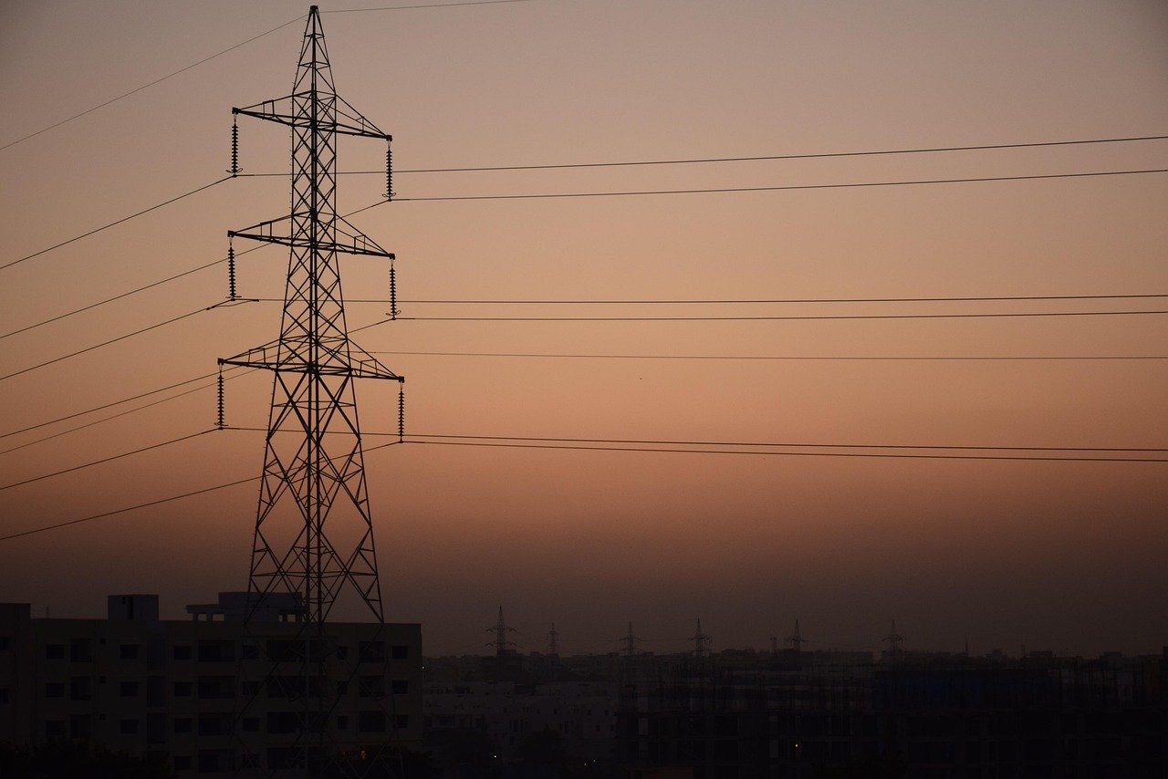 image of a powe line