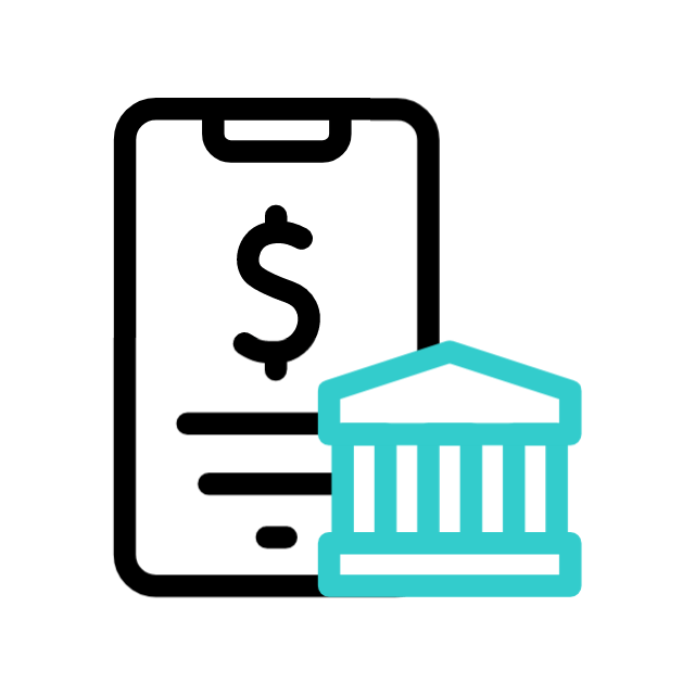 Animated Banking Financial Instruments Icon