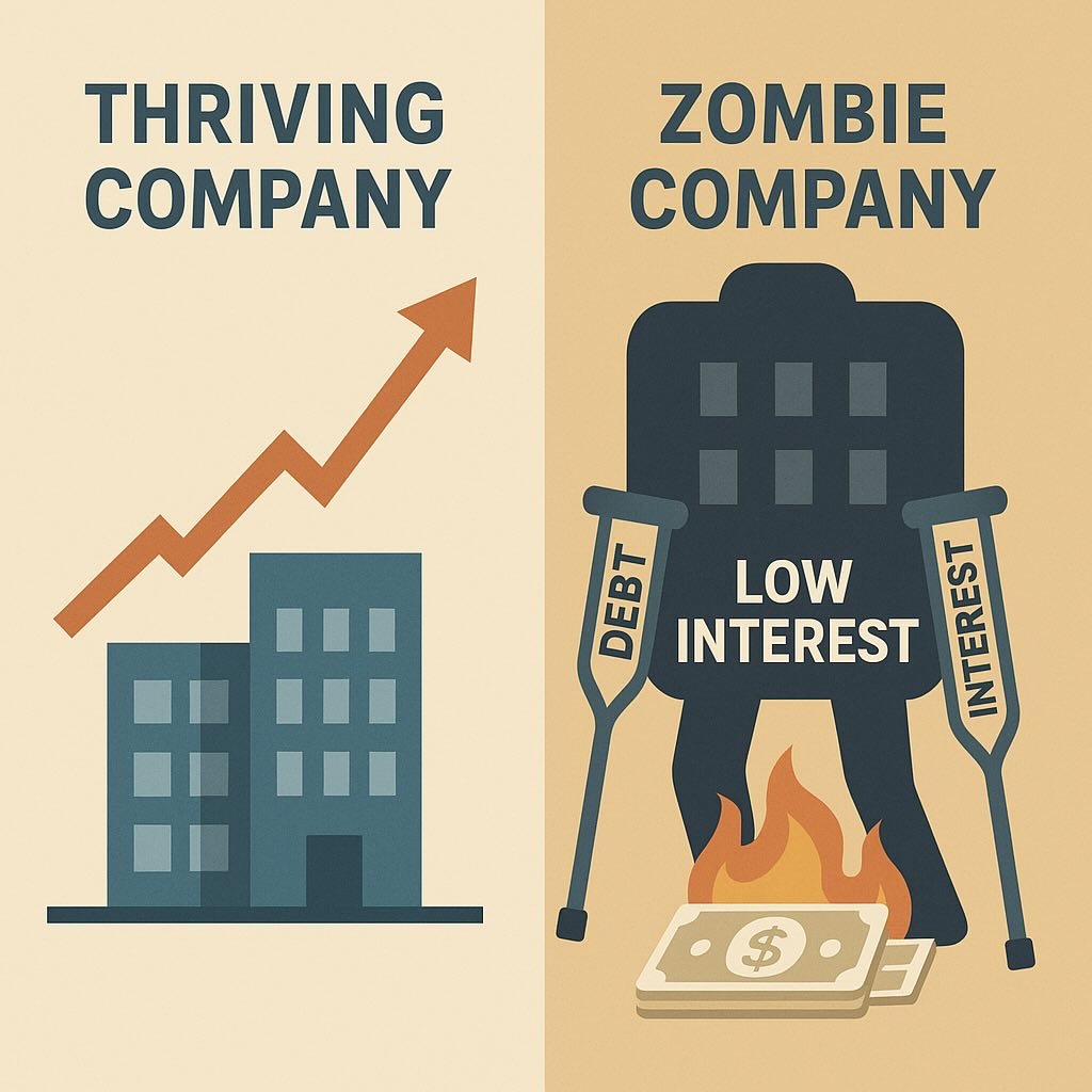 What is a zombie company? Definition and Meaning