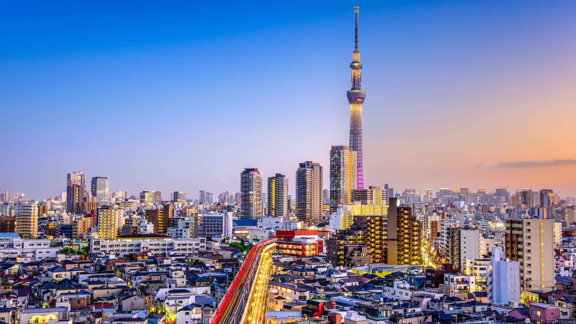 tokyo skyline