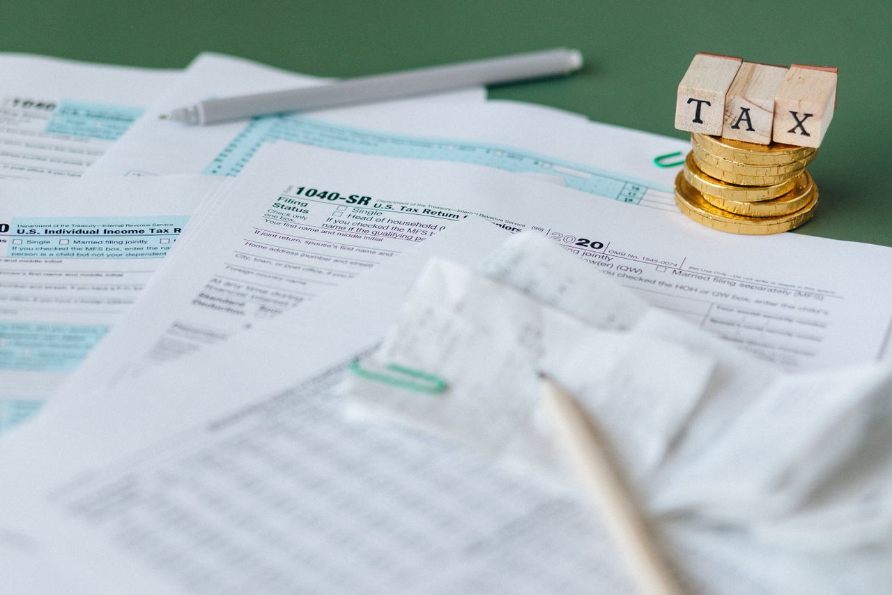 tax form papers